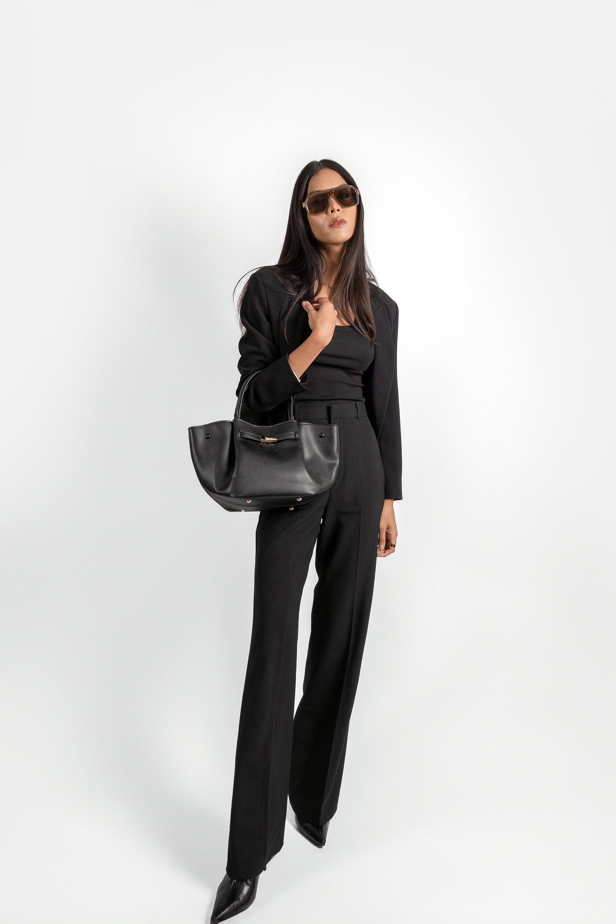 NOOR TOTE SMALL BLACK